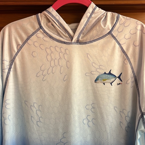 NWOT Purebred Fisherman UPF 50 Hoodie XL - Picture 2 of 7